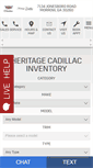 Mobile Screenshot of heritagecadillac.net